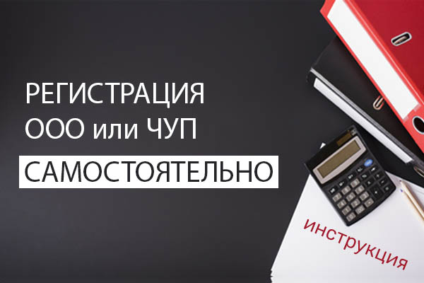 Как самостоятельно зарегистрировать ООО или ЧУП?